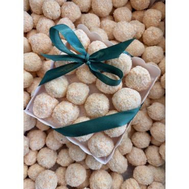 truffes chocolat blanc / coco