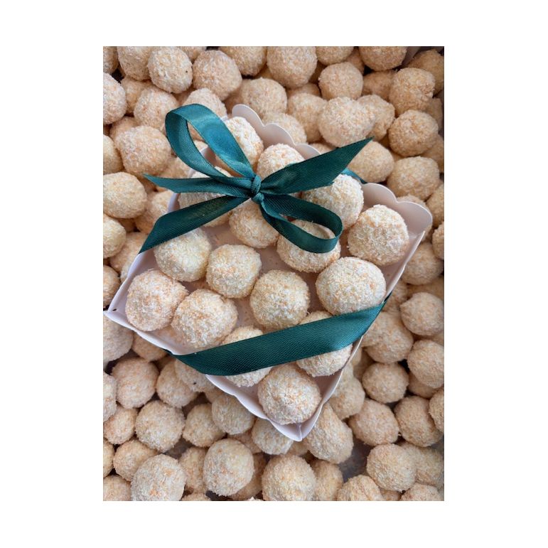 truffes chocolat blanc / coco